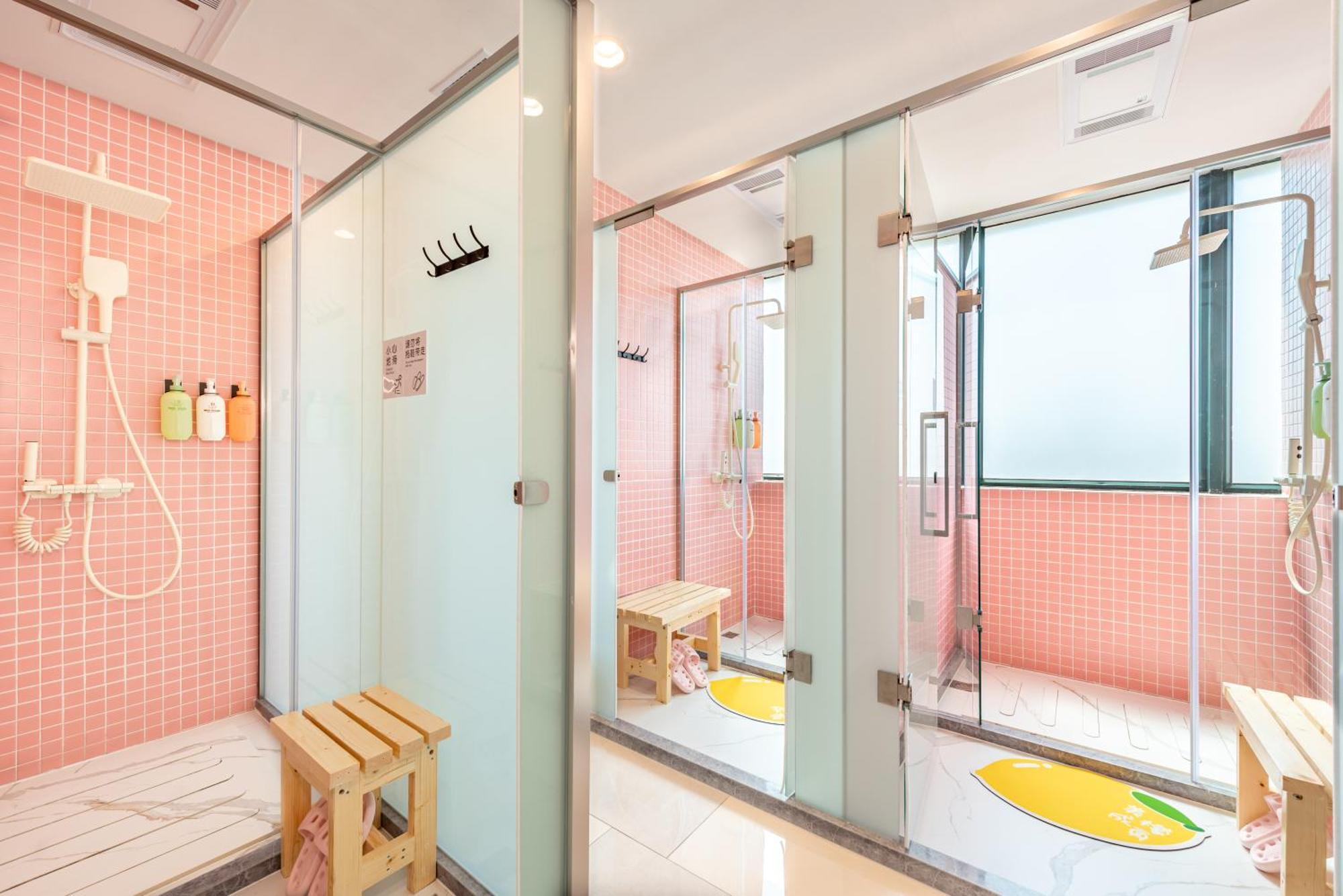 Lemon Hotel - Metro Line 1 Line 7 Changshu Road 200 Meters Shanghái Exterior foto